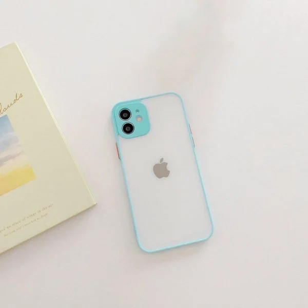 Milky Case silicone flexible translucent case for Xiaomi Redmi Note 10 5G / Poco M3 Pro blueeng