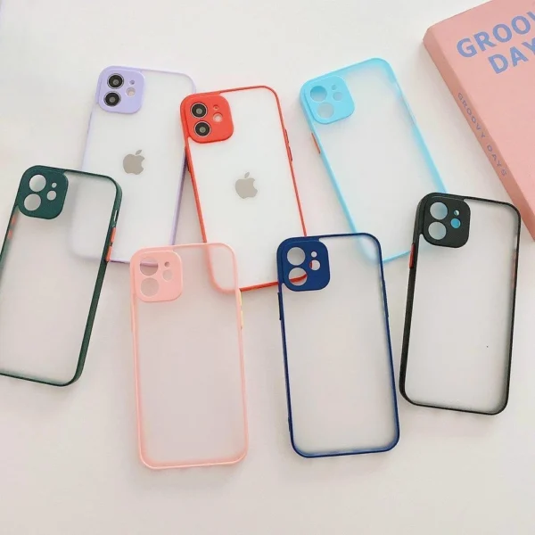 Milky Case silicone flexible translucent case for Samsung Galaxy A72 4G navy blueeng