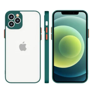 Milky Case silicone flexible translucent case for Samsung Galaxy A72 4G dark greeneng