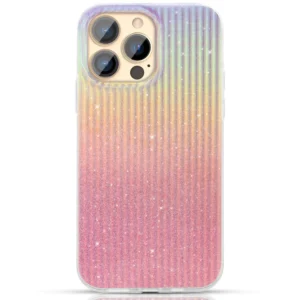 Kingxbar Travel Series luxurious elegant case for iPhone 13 Pro orange (Sunset)eng