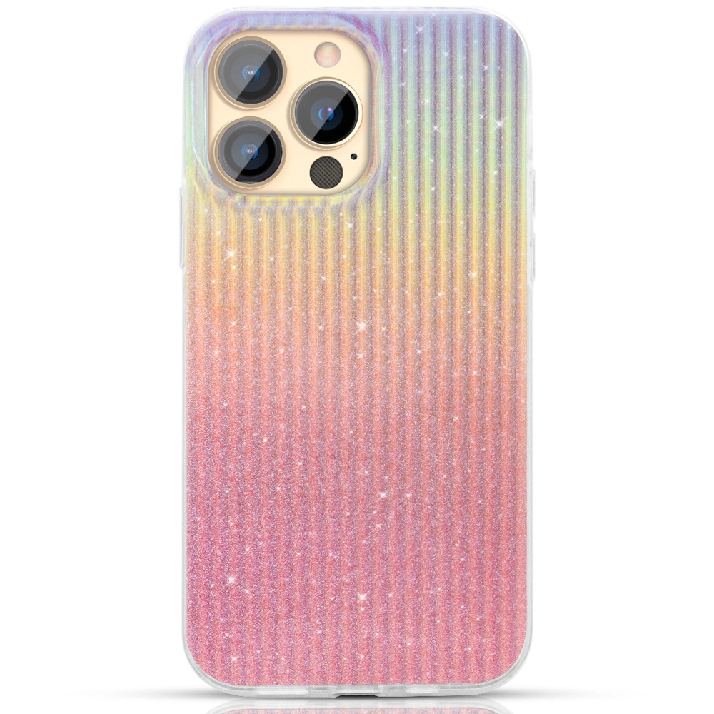 Kingxbar Travel Series luxurious elegant case for iPhone 13 Pro orange (Sunset)eng