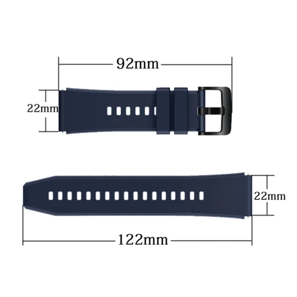 Strap One Silicone Wristband Strap Wristband Bracelet for Huawei Watch GT 2 Pro Greeneng
