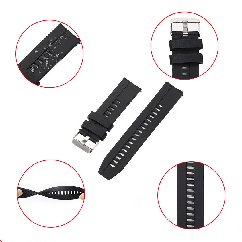 Silicone strap for Huawei Watch GT / GT2 / GT2 Pro smartwatch redeng