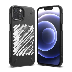 Ringke Onyx Design Durable TPU Case Cover for iPhone 13 mini black (Paint) (OD541E229)eng