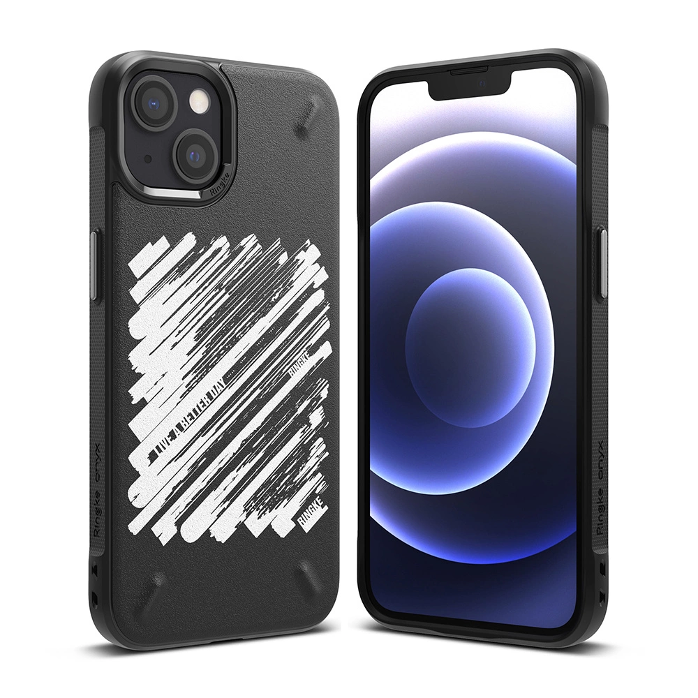 Ringke Onyx Design Durable TPU Case Cover for iPhone 13 mini black (Paint) (OD541E229)eng