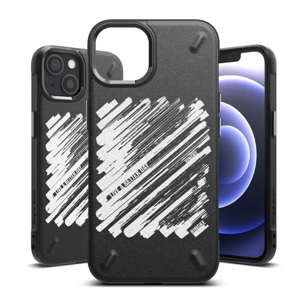 Ringke Onyx Design Durable TPU Case Cover for iPhone 13 mini black (Paint) (OD541E229)eng