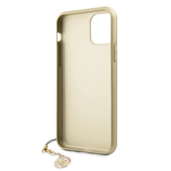 Guess GUHCN61GF4GBR iPhone 11 6.1" / Xr brown/brown hard case 4G Charms Collectioneng