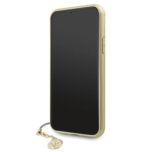 Guess GUHCN61GF4GGR iPhone 11 6.1" / Xr grey/gray hard case 4G Charms Collectioneng
