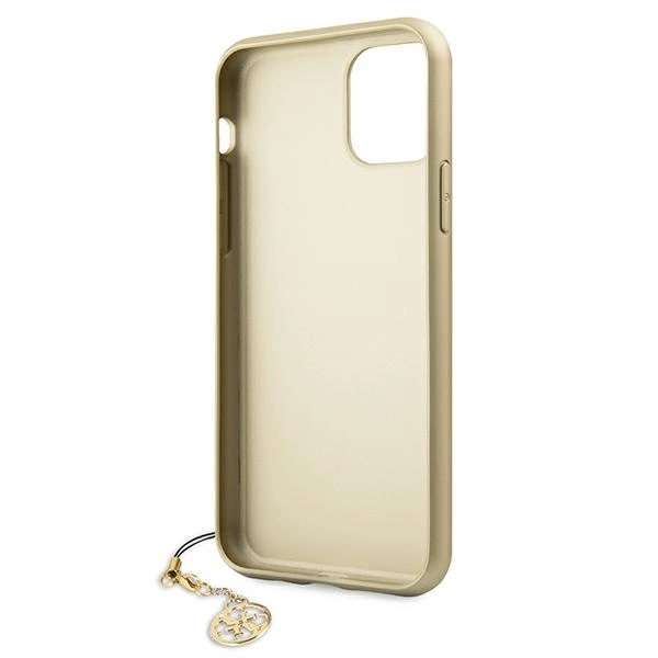 Guess GUHCN61GF4GGR iPhone 11 6.1" / Xr grey/gray hard case 4G Charms Collectioneng