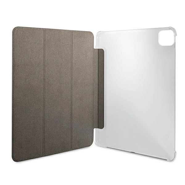 Guess Saffiano Collection case for iPad 12.9" 2021 Book Cover - blackeng