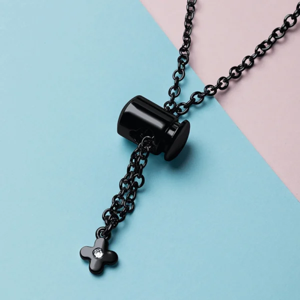 Metal bracelet for Xiaomi Mi Band 3 / 4 / 5 / 6 band strap - blackeng