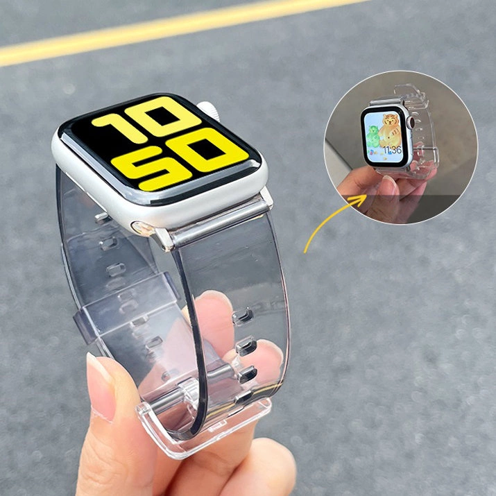 Silicone Strap Bracelet Bracelet Strap Light for Apple Watch 42 / 44 mm - Blueeng