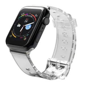 Silicone Strap Bracelet Bracelet Strap Light for Apple Watch 38 / 40 mm - Blackeng
