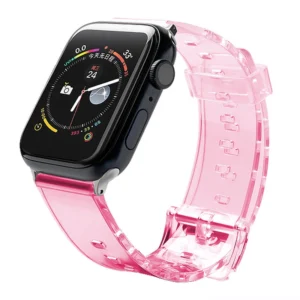 Silicone Strap Bracelet Bracelet Strap Light for Apple Watch 38 / 40 mm - Redeng