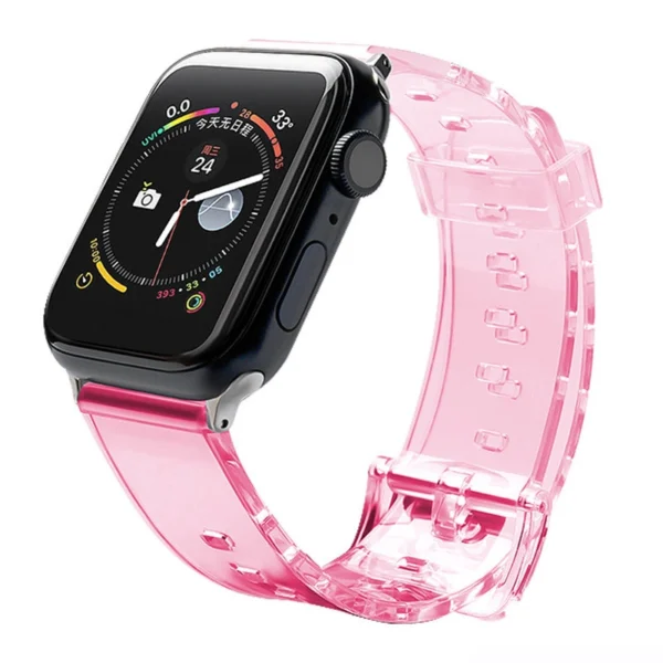 Silicone Strap Bracelet Bracelet Strap Light for Apple Watch 38 / 40 mm - Redeng
