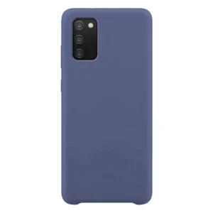 Silicone Case Soft Flexible Rubber Cover for Samsung Galaxy A03s blueeng
