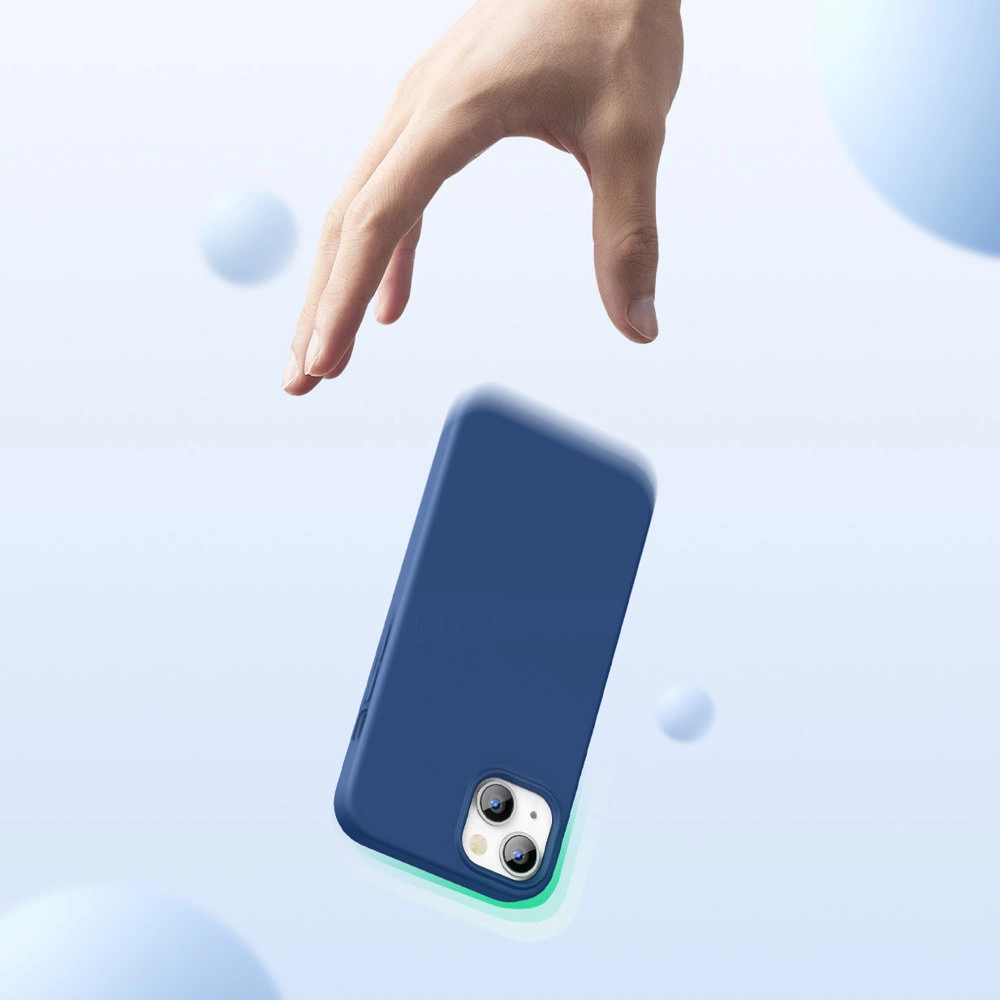Ugreen Protective Silicone Case Rubber Flexible Silicone Cover iPhone 13 Blueeng