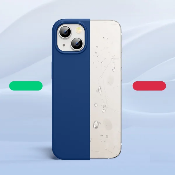 Ugreen Protective Silicone Case Rubber Flexible Silicone Cover iPhone 13 Blueeng