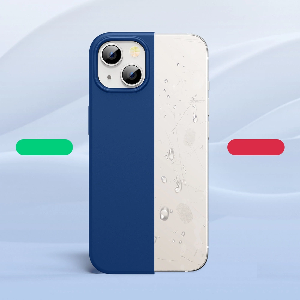 Ugreen Protective Silicone Case Rubber Flexible Silicone Cover iPhone 13 Blueeng