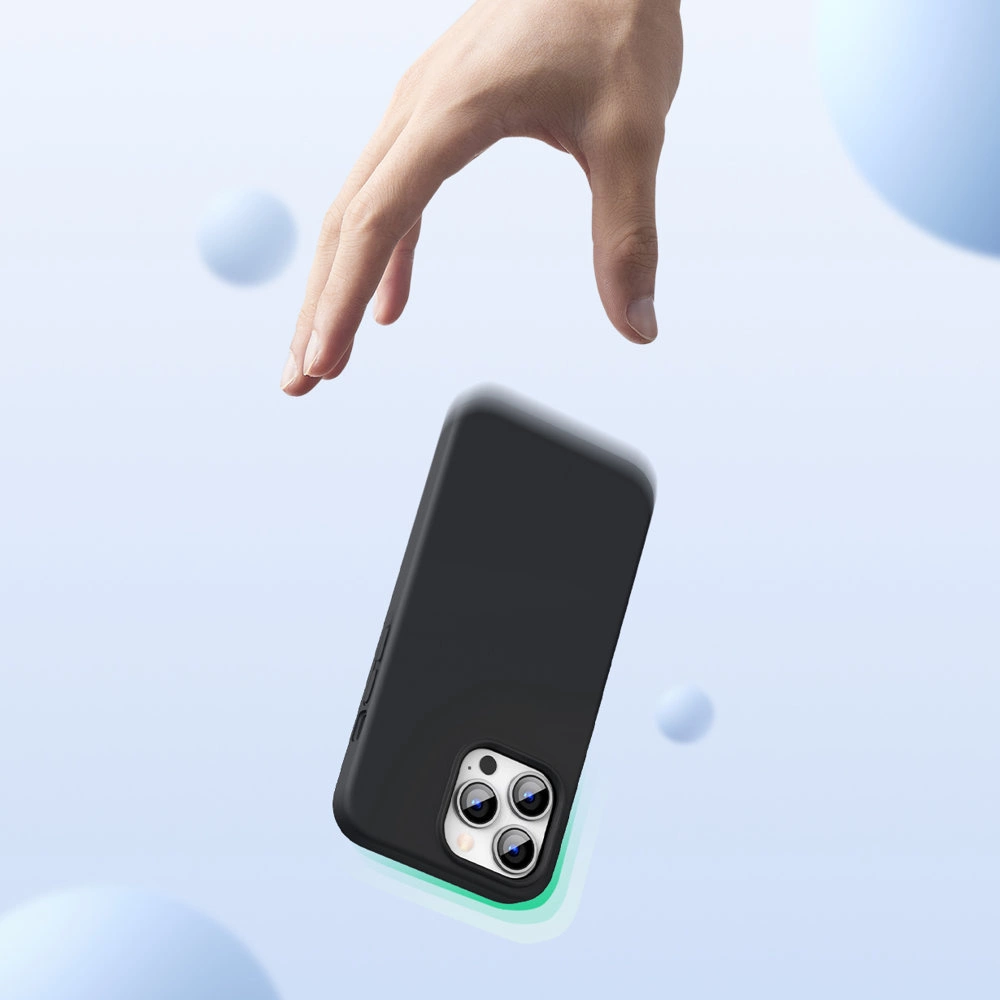 Ugreen Protective Silicone Case rubber flexible silicone case cover for iPhone 13 Pro blackeng