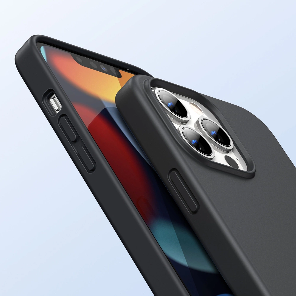 Ugreen Protective Silicone Case rubber flexible silicone case cover for iPhone 13 Pro Max blackeng