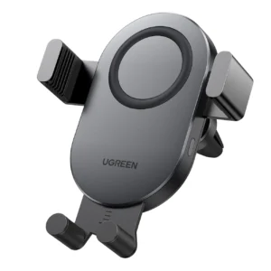 Ugreen Car Qi Wireless Charger 15W Car Phone Holder on Ventilation Grille Black (40118 CD256)eng