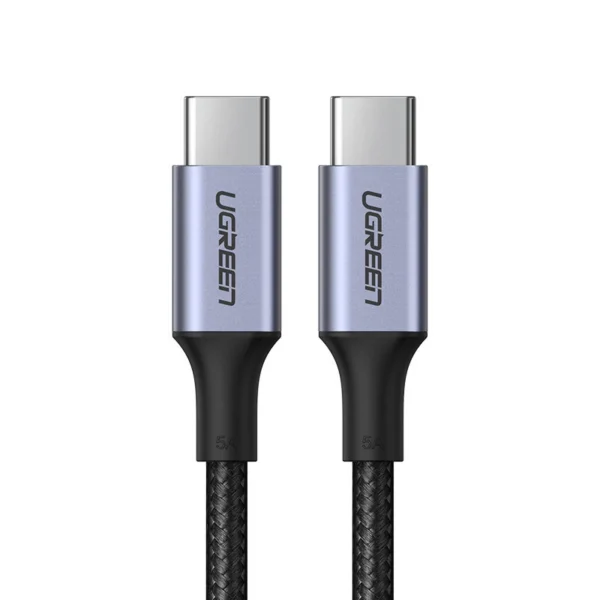 Ugreen US316 90120 USB-C - USB-C PD QC FCP cable 100W 5A 480Mb/s 3m - grayeng