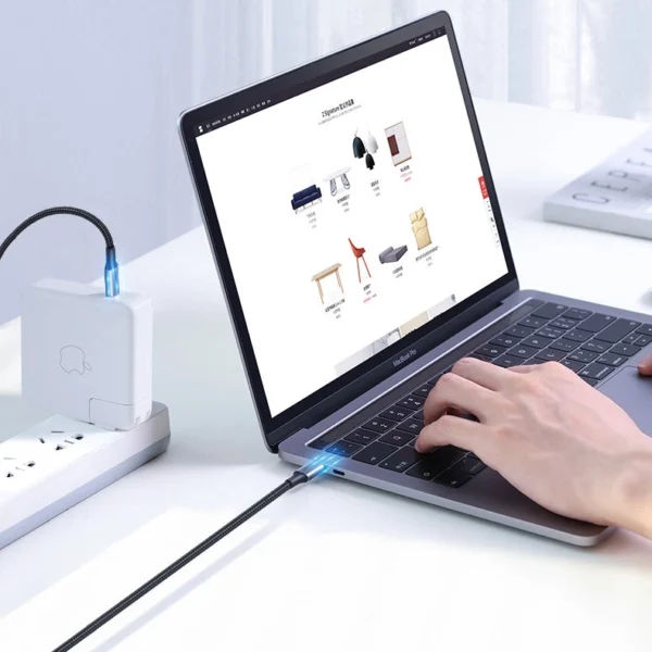 Ugreen US316 90120 USB-C - USB-C PD QC FCP cable 100W 5A 480Mb/s 3m - grayeng