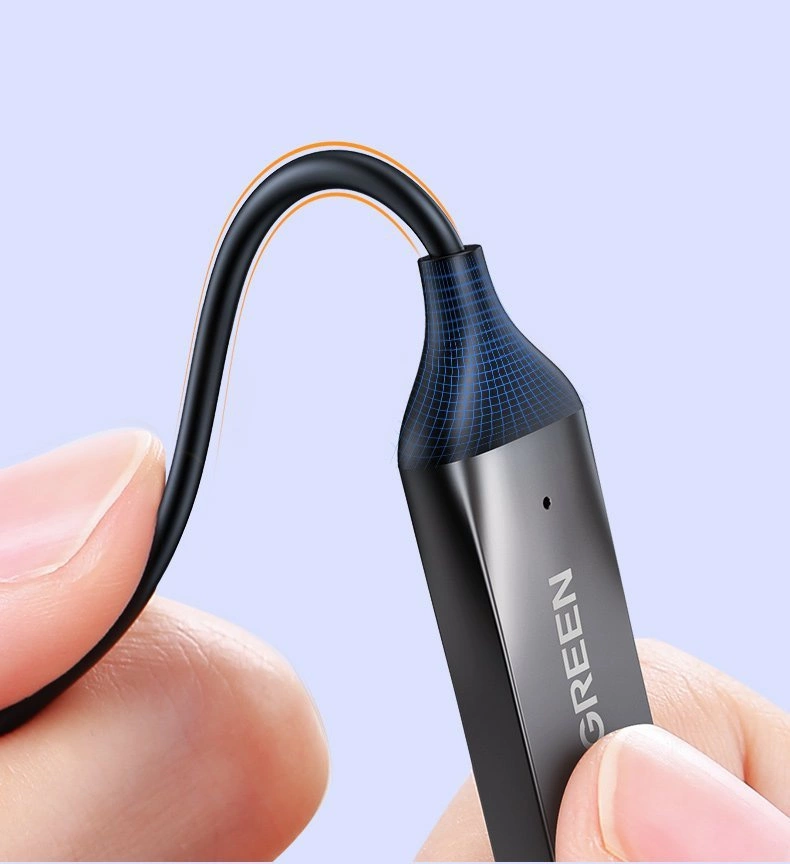 [ON RETURN] Ugreen Bluetooth 5.0 audio receiver USB cable AUX audio adapter jack black (70601 CM309)eng