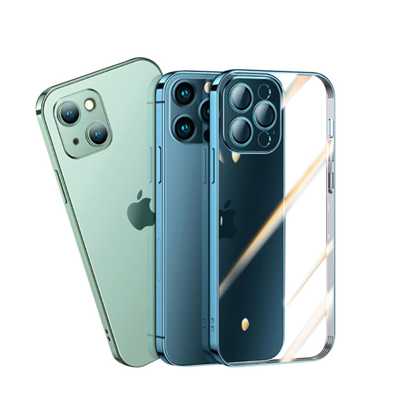 Joyroom Chery Mirror Case Cover for iPhone 13 Pro Metallic Frame Silver (JR-BP908 silver)eng
