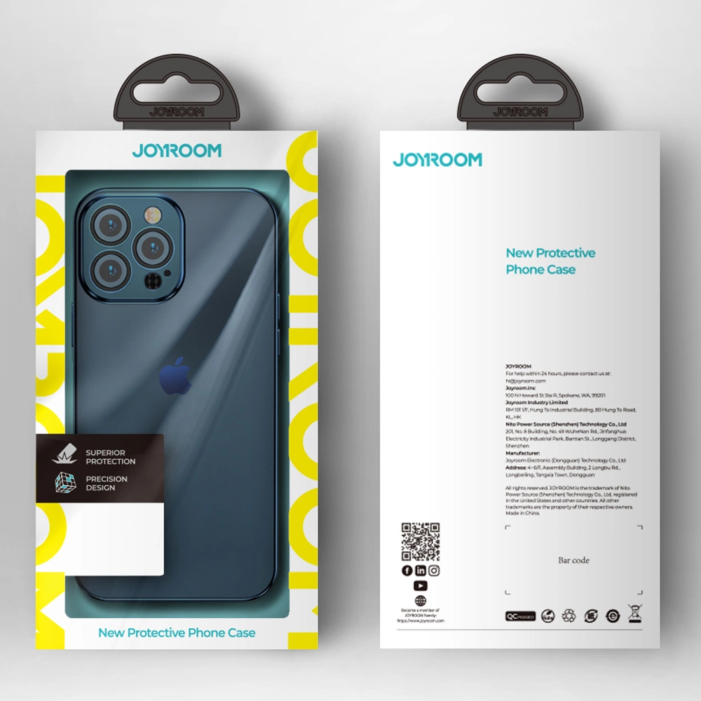 Joyroom Chery Mirror Case Cover for iPhone 13 Pro Metallic Frame Silver (JR-BP908 silver)eng