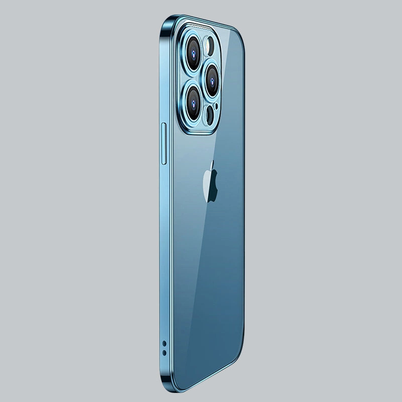 Joyroom Chery Mirror Case Cover for iPhone 13 Pro Metallic Frame Silver (JR-BP908 silver)eng