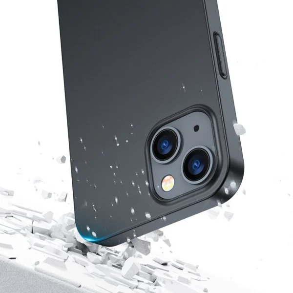 Joyroom 360 Full Case front and back cover for iPhone 13 + tempered glass screen protector black (JR-BP927 black)eng