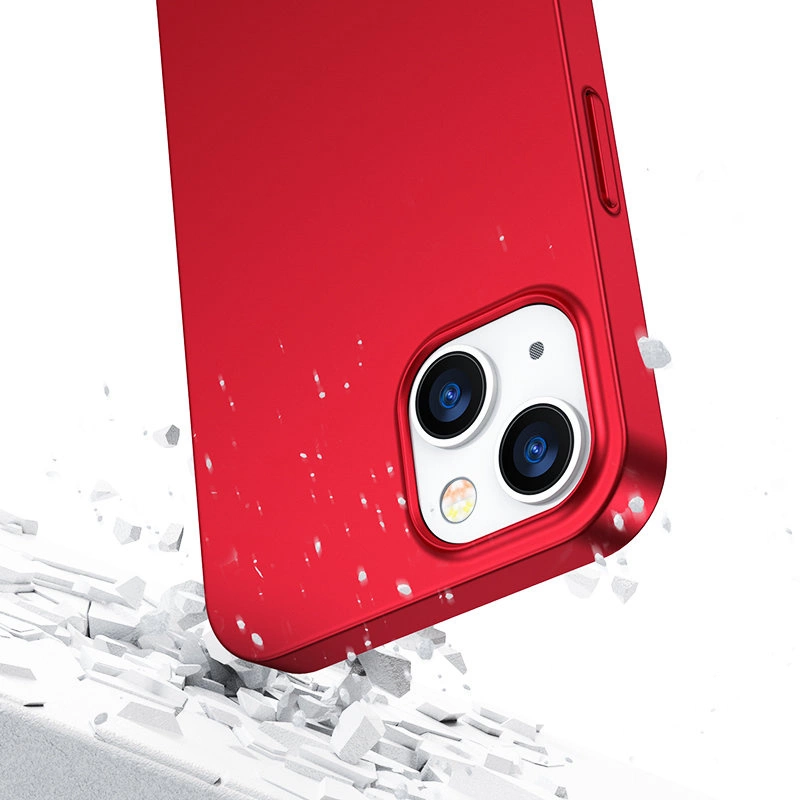 Joyroom 360 Full Case front and back cover for iPhone 13 + tempered glass screen protector red (JR-BP927 red)eng