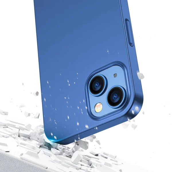 Joyroom 360 Full Case front and back cover for iPhone 13 + tempered glass screen protector blue (JR-BP927 blue)eng