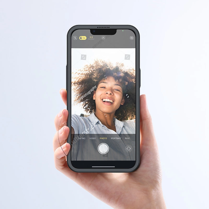 Joyroom 360 Full Case front and back cover for iPhone 13 Pro Max + tempered glass screen protector black (JR-BP928 black)eng