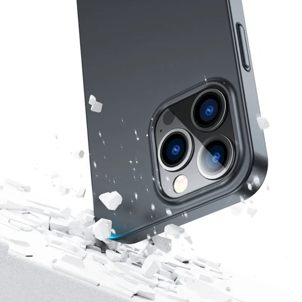 Joyroom 360 Full Case front and back cover for iPhone 13 Pro Max + tempered glass screen protector black (JR-BP928 black)eng