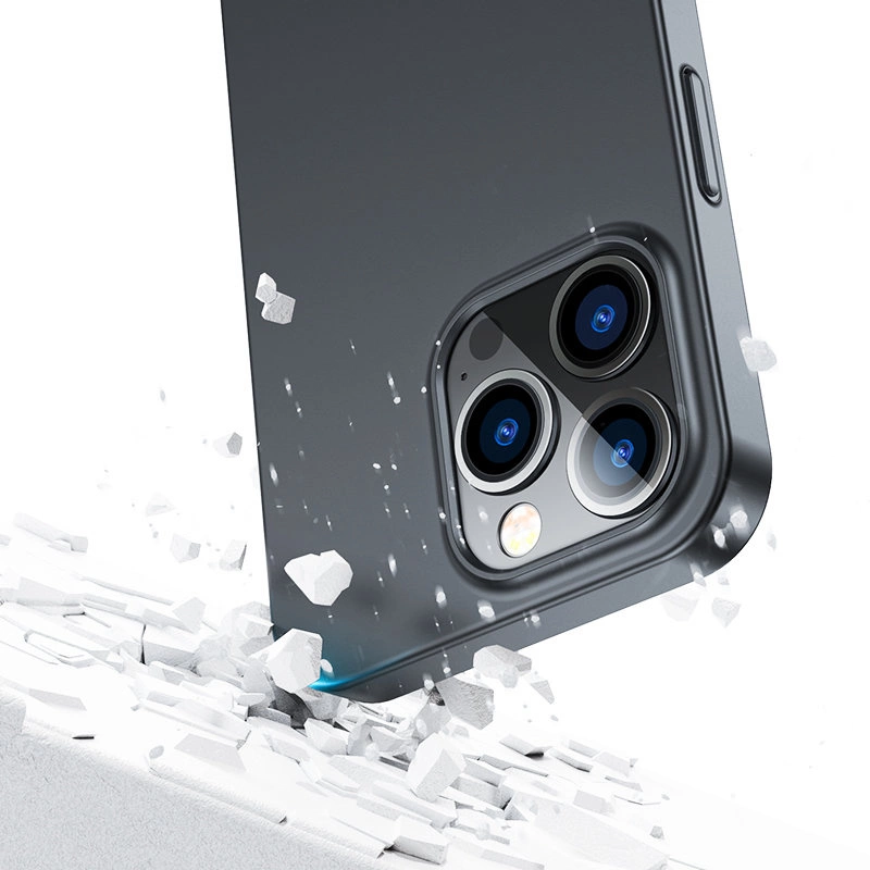Joyroom 360 Full Case front and back cover for iPhone 13 Pro Max + tempered glass screen protector black (JR-BP928 black)eng