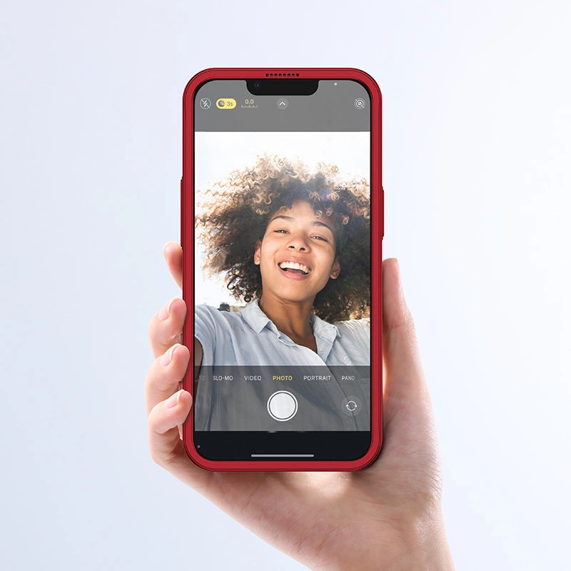 Joyroom 360 Full Case front and back cover for iPhone 13 Pro Max + tempered glass screen protector red (JR-BP928 red)eng