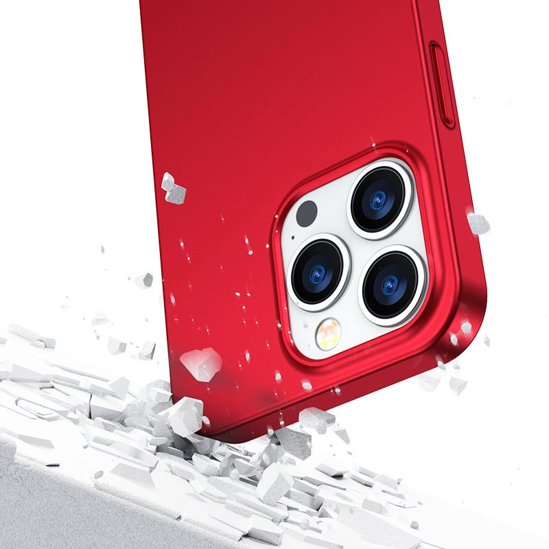 Joyroom 360 Full Case front and back cover for iPhone 13 Pro + tempered glass screen protector red (JR-BP935 red)eng