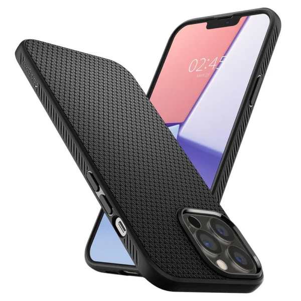 Spigen Liquid Air Case for iPhone 13 Pro Max - Matte Blackeng
