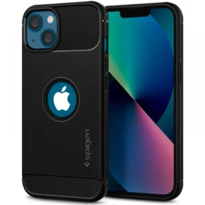 Spigen Rugged Armor iPhone 13 Case - Matte Blackeng