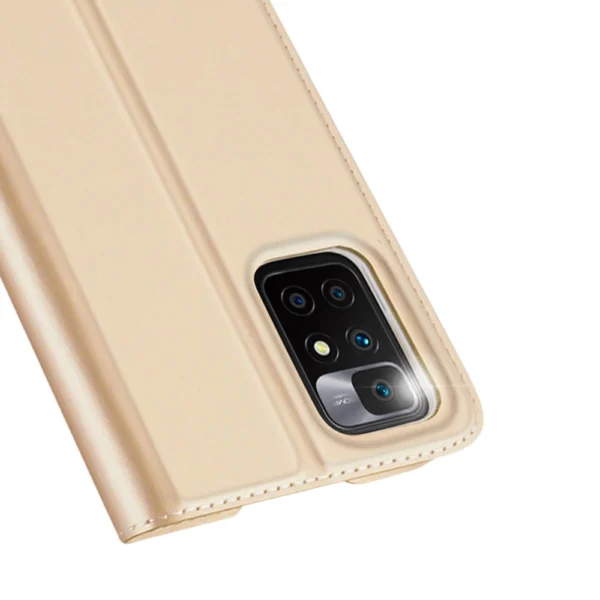 Dux Ducis Skin Pro Bookcase type case for Xiaomi Redmi 10 goldeneng