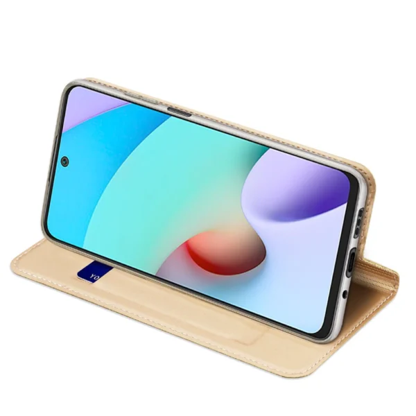 Dux Ducis Skin Pro Bookcase type case for Xiaomi Redmi 10 goldeneng