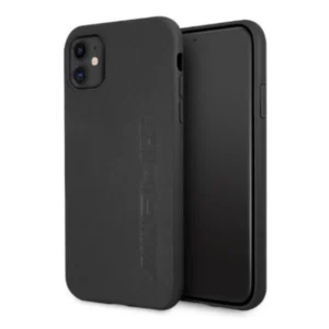 AMG AMHCN61DOLBK iPhone 11 6,1" czarny/black hardcase Leather Hot Stampedeng