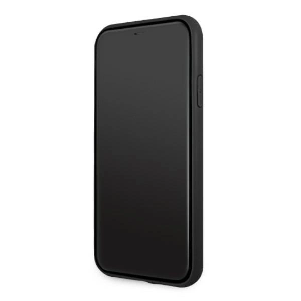 Etui BMW BMHCN61RSWPK iPhone 11 6,1" / Xr czarny/black hardcase Leather Perforateeng