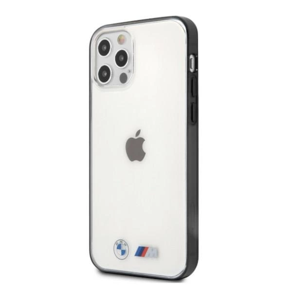 Etui BMW BMHCP12LMBTOK iPhone 12 Pro Max 6,7" transparent hardcase Sandblasteng