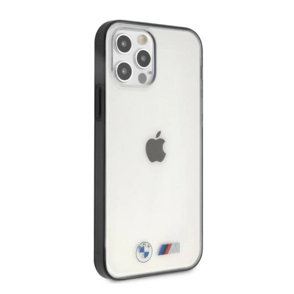 Etui BMW BMHCP12LMBTOK iPhone 12 Pro Max 6,7" transparent hardcase Sandblasteng