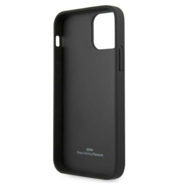 Etui BMW BMHCP12LRSPPR iPhone 12 Pro Max 6,7" czerwony/red hardcase Leather Curve Perforateeng