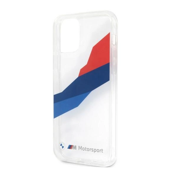 Etui BMW BMHCP12LSKTGT iPhone 12 Pro Max 6,7" transparent hardcase Motorsport Tricoloreng